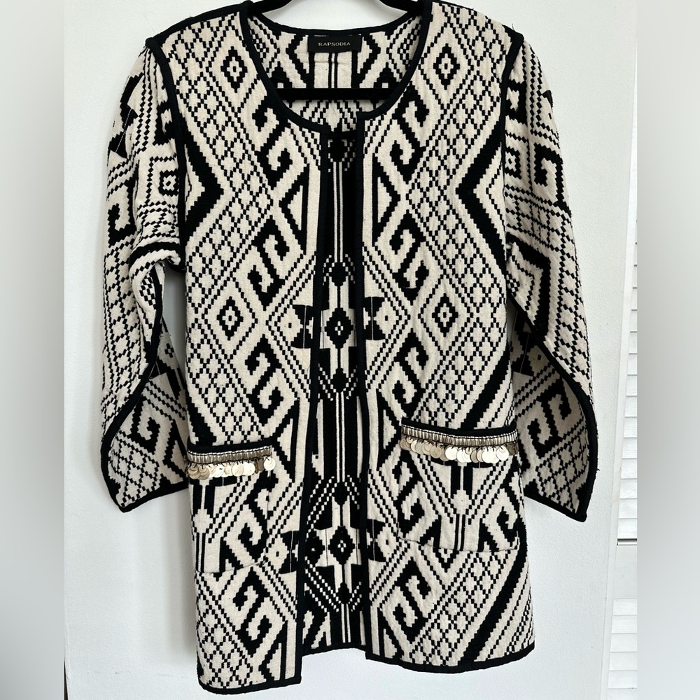Rapsodia Coat - Boho Chic - Orig Price $279